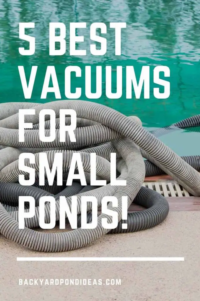 5 Best Pond Vacuums for Small Ponds Effective & Affordable! Backyard